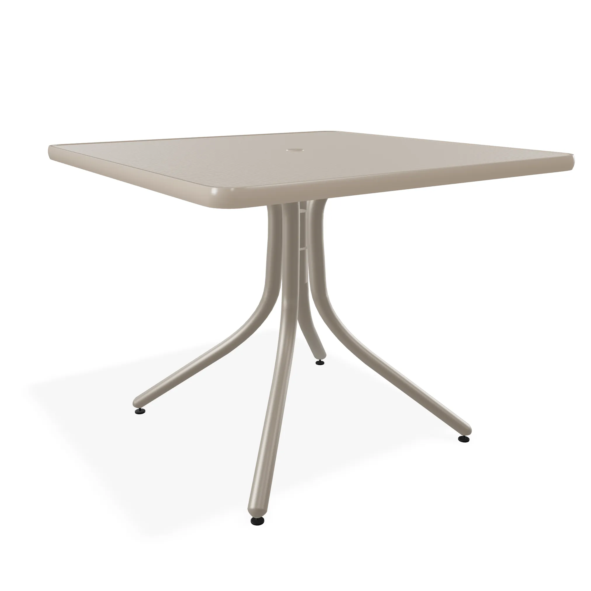 36" Square Value Hammered MGP Top Tables By Telescope