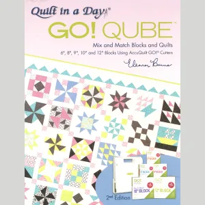 Accuquilt GO! Qube by Eleanor Burns Book - 2nd Edition