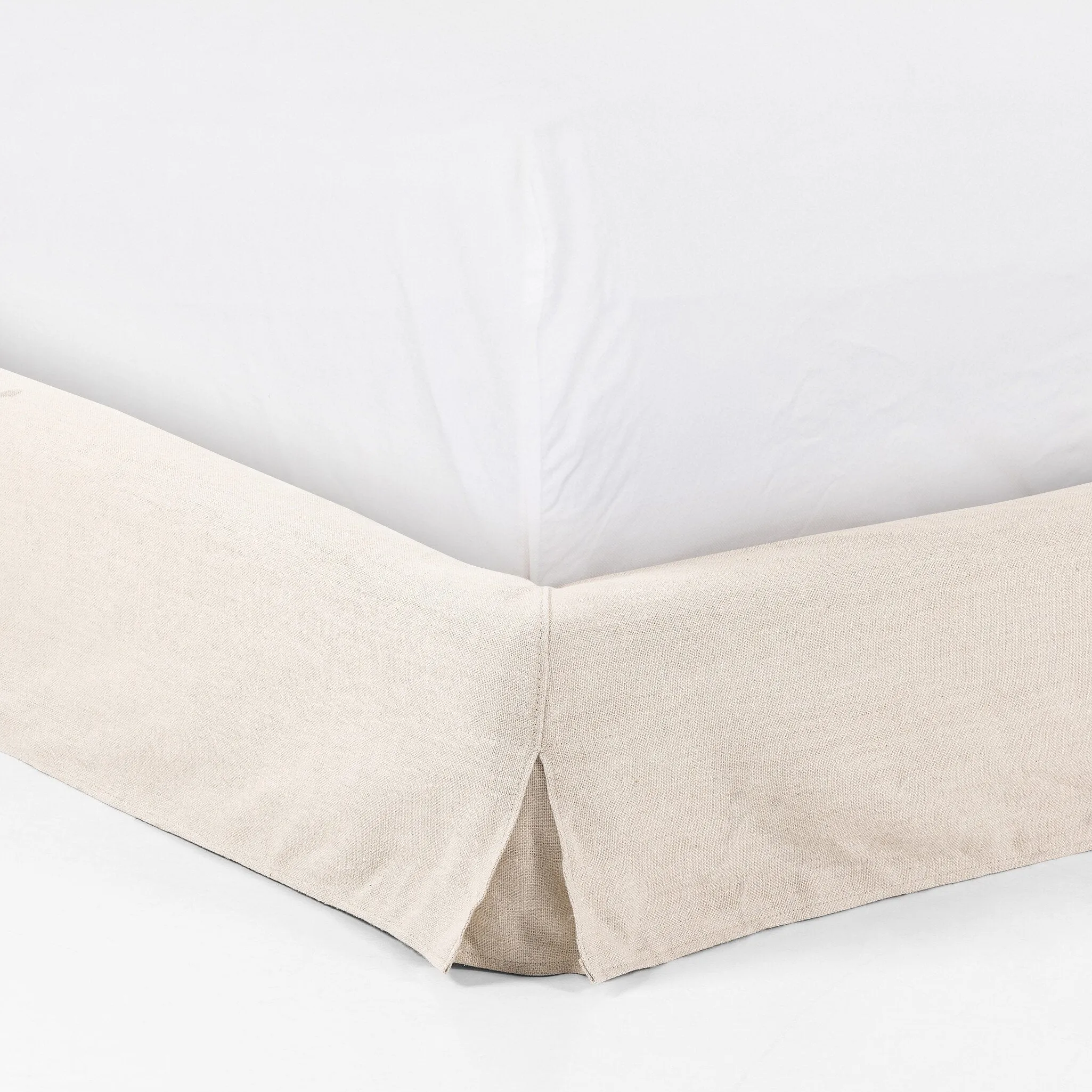 Aidan Slipcover Bed - Natural