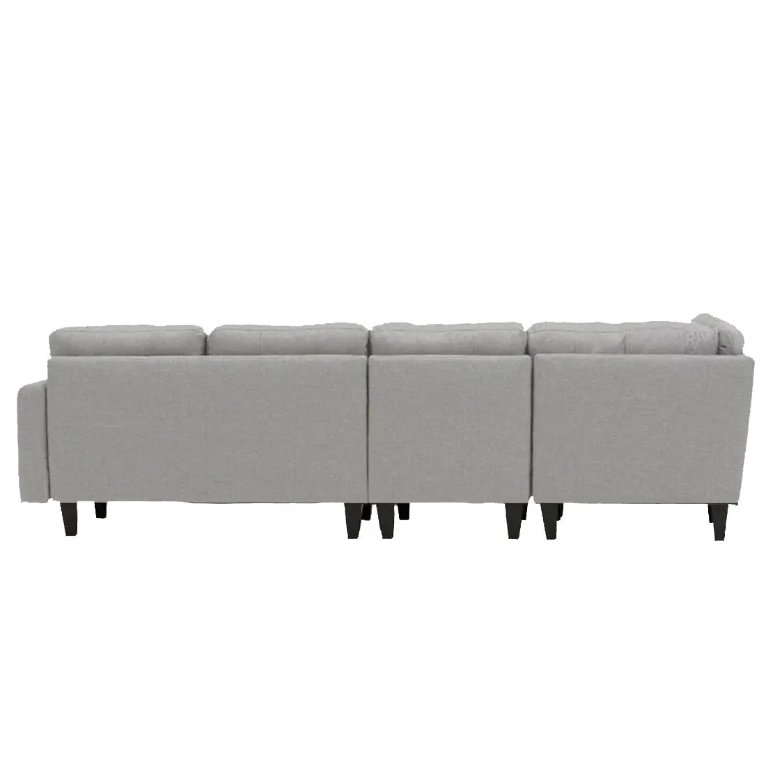 Alfredo 5 Seater Fabric L Shape Sofa