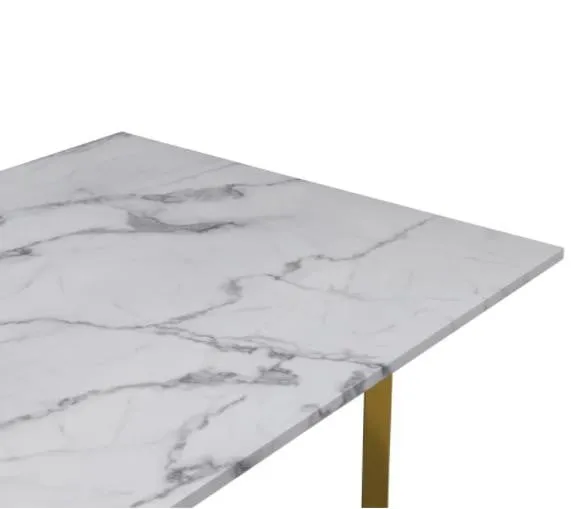 Amelia Gold Dining Table