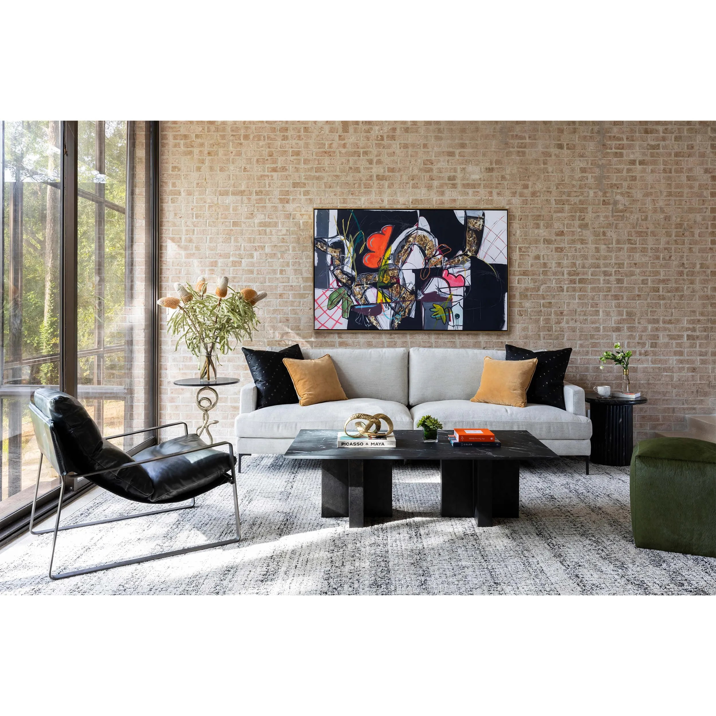 Ansel Sofa, Brent Light Grey