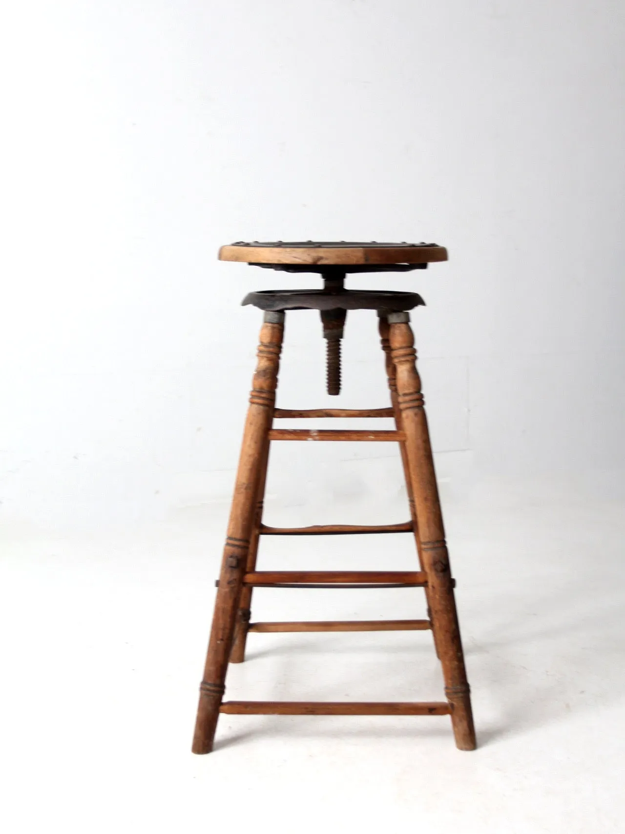 antique drafting stool