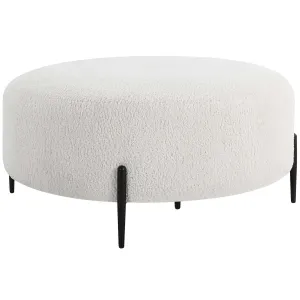 Arles Large Ottoman, White