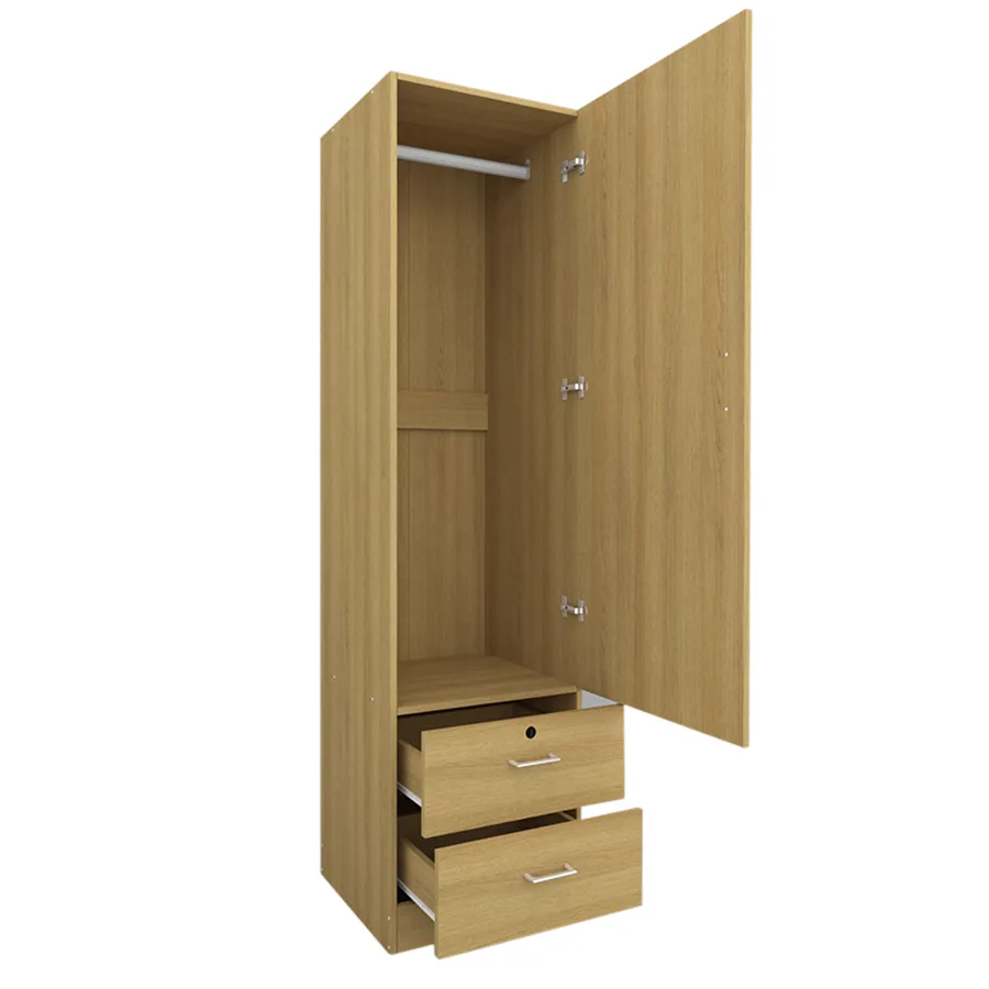 Averie 1 Door Wardrobe with 2 Drawer