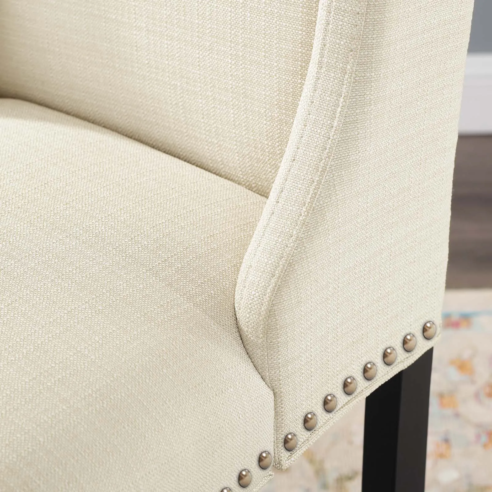 Baron Upholstered Fabric Counter Stool