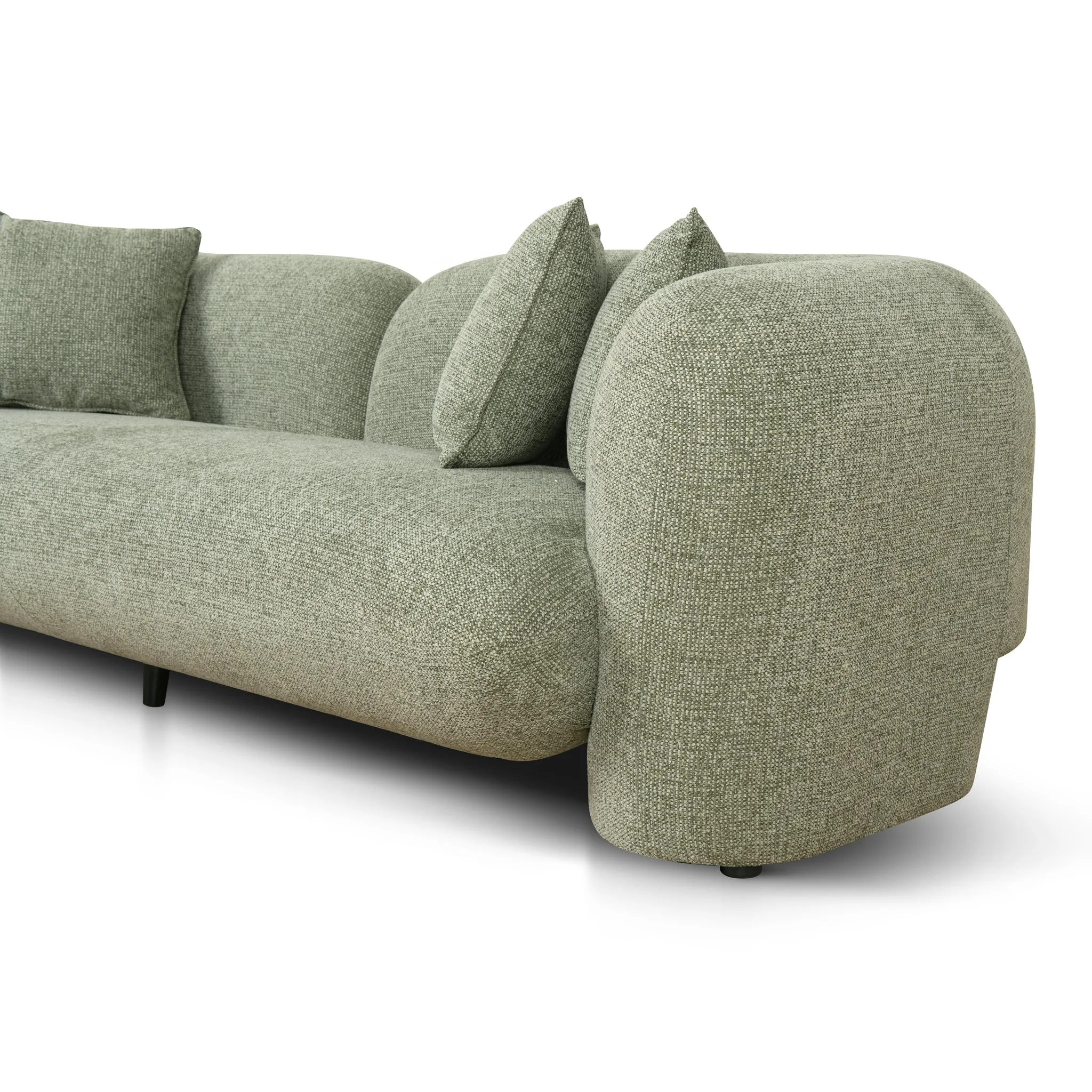 Berg 3 Seater Sofa - Coral Light Green