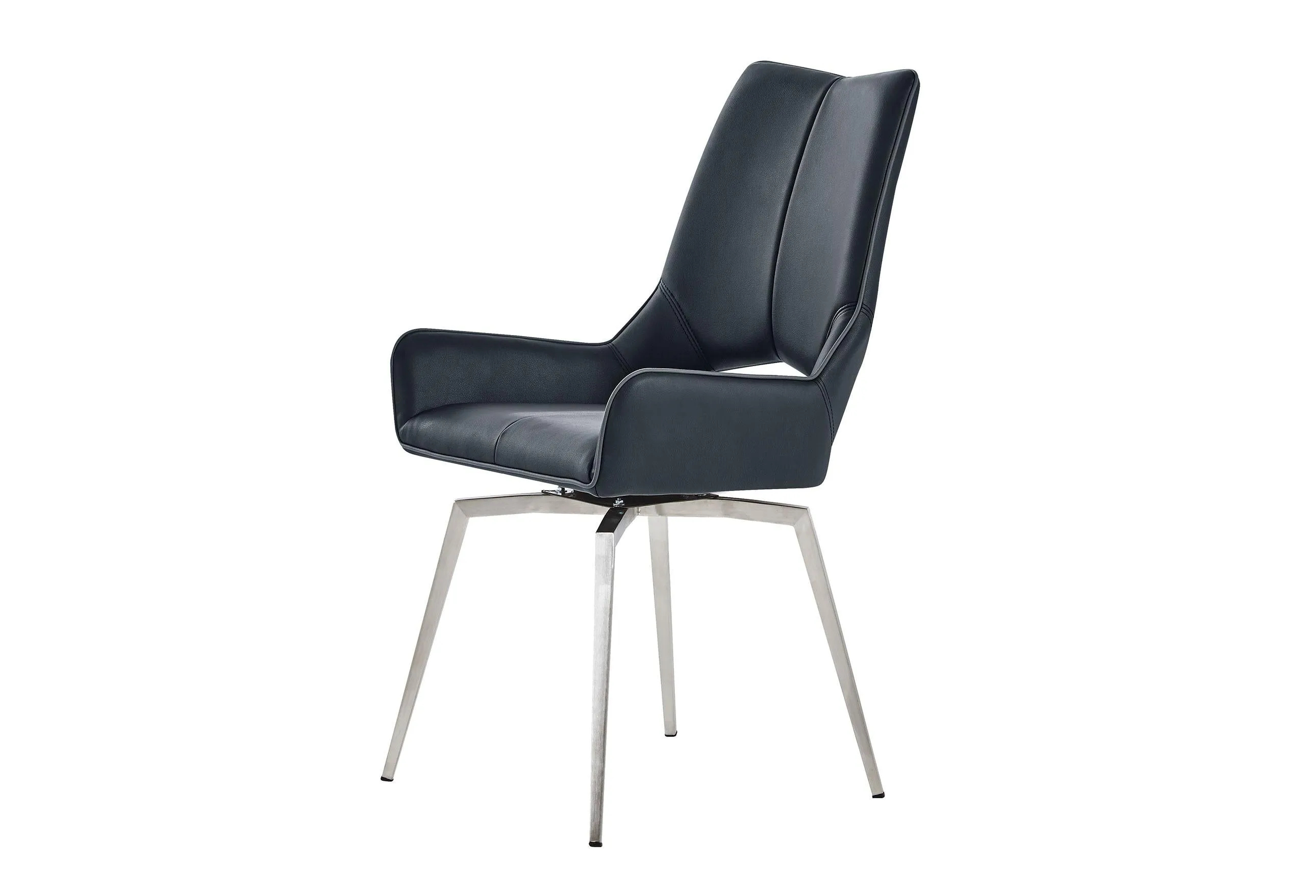 Black Dining Chair - Modern Seat