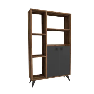 Bookcase with Cabinets and Shelves Melantha