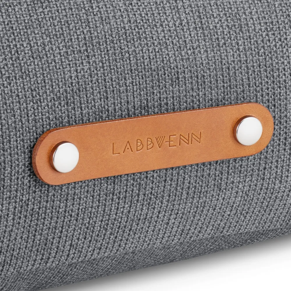 Bosca Grey Luxury Dog Bed by Labbvenn