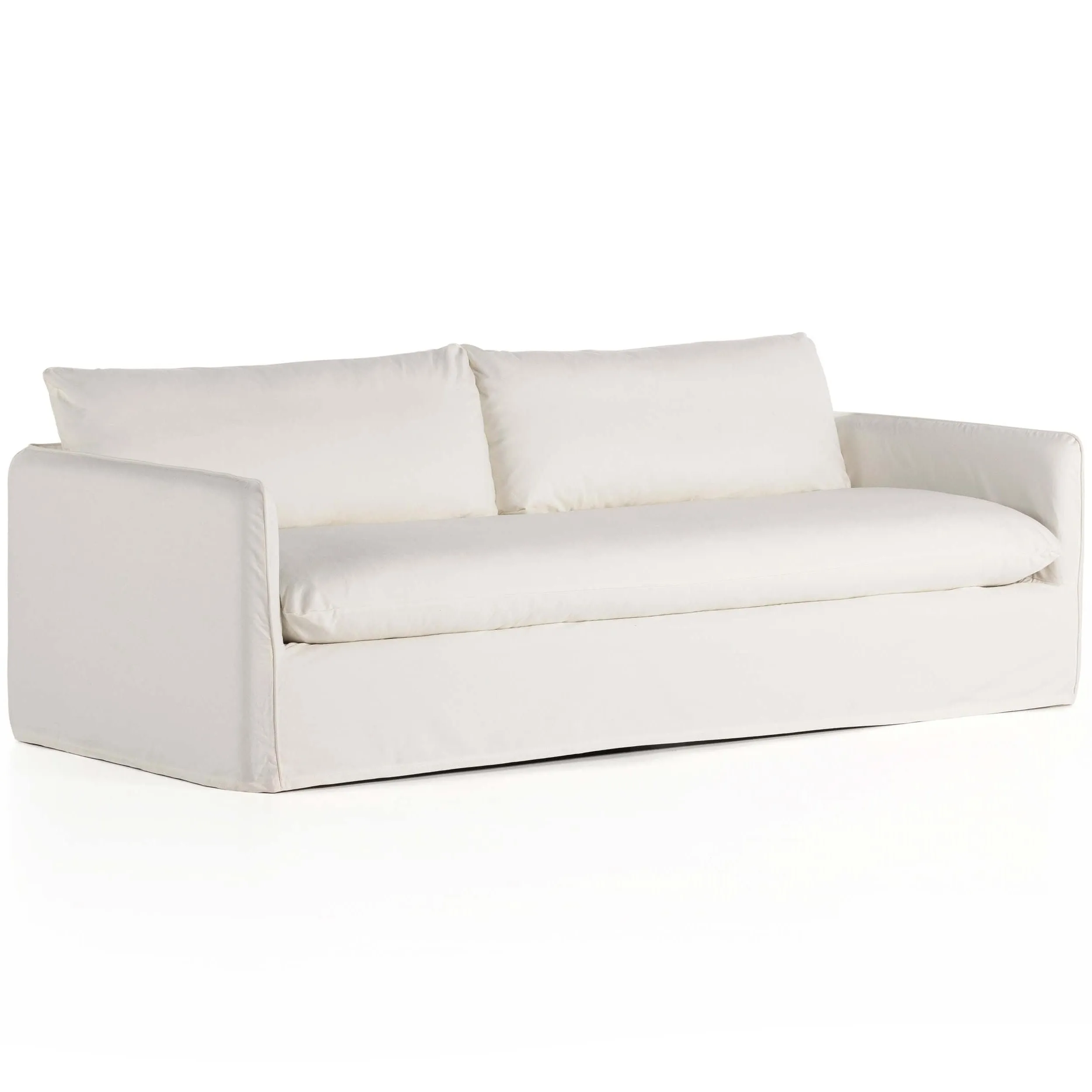 Capella Slipcover Sofa, Shiloh Cream