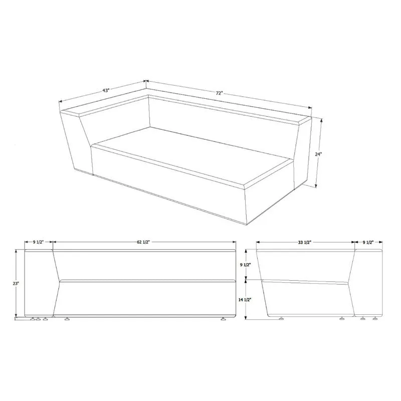 Caroline Outdoor Sofa