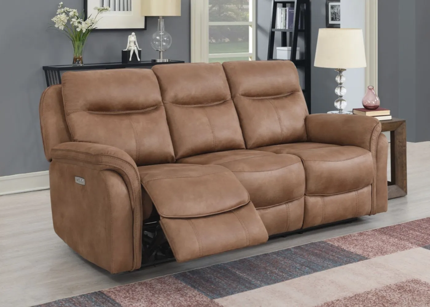 Claremont Electric Reclining Sofa Range in Sahara by Annaghmore