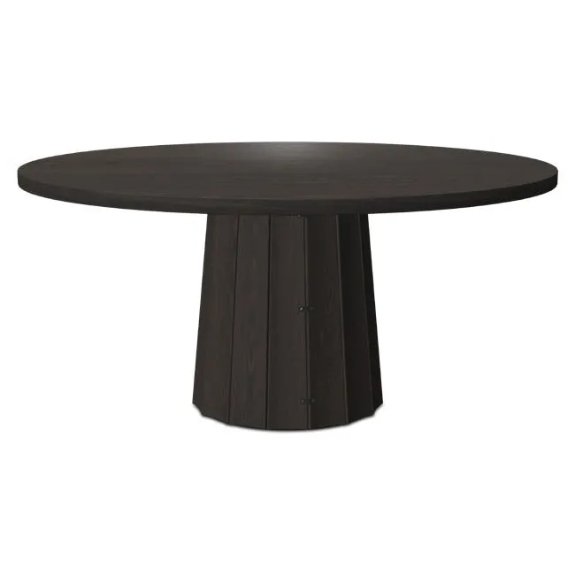 Container Round Dining Table with Bodhi Base