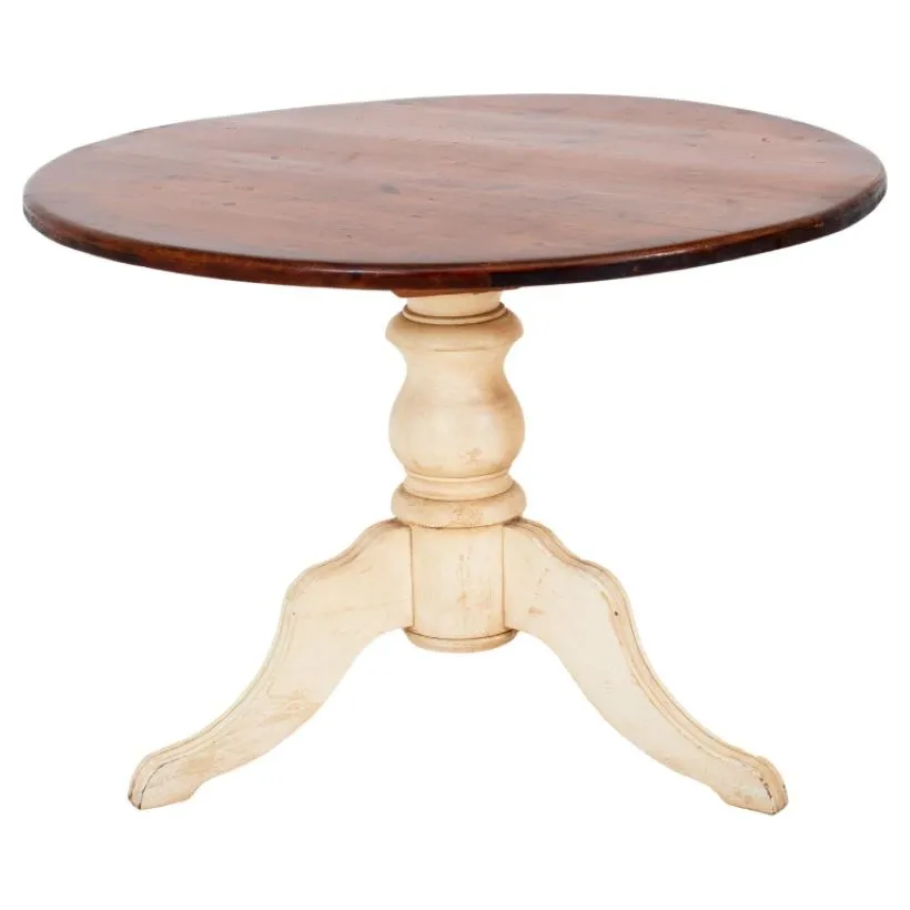 Country Style Round Dining Table