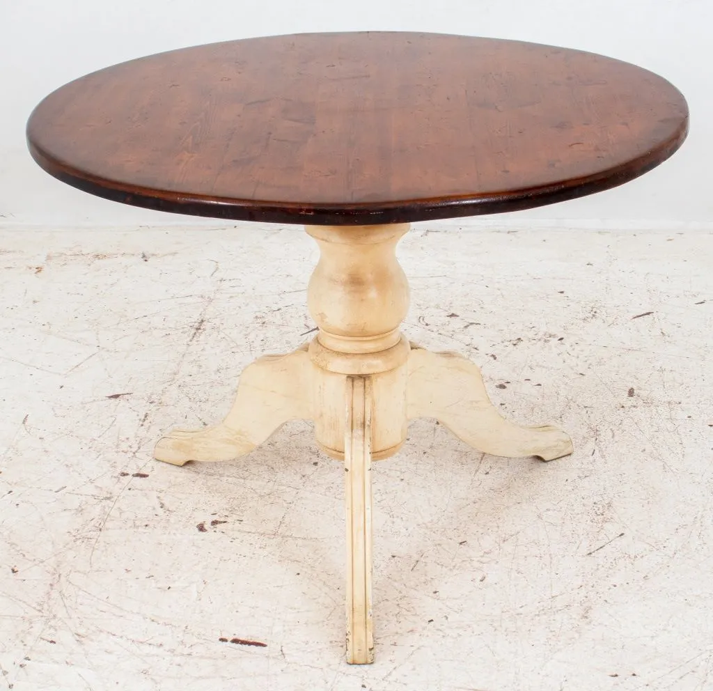 Country Style Round Dining Table