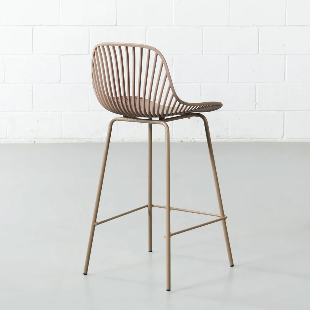 DANIELLA - Brown Counter Stool