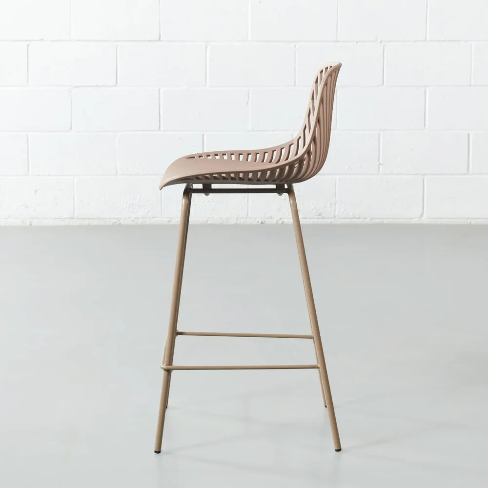 DANIELLA - Brown Counter Stool