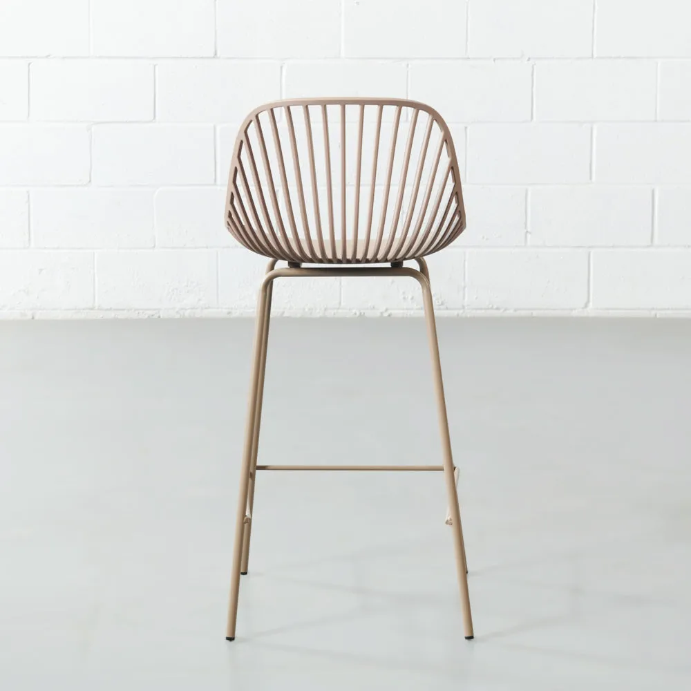 DANIELLA - Brown Counter Stool