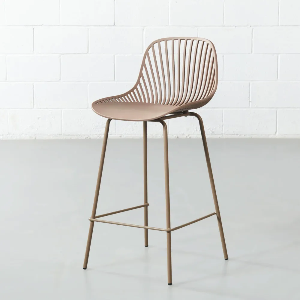 DANIELLA - Brown Counter Stool