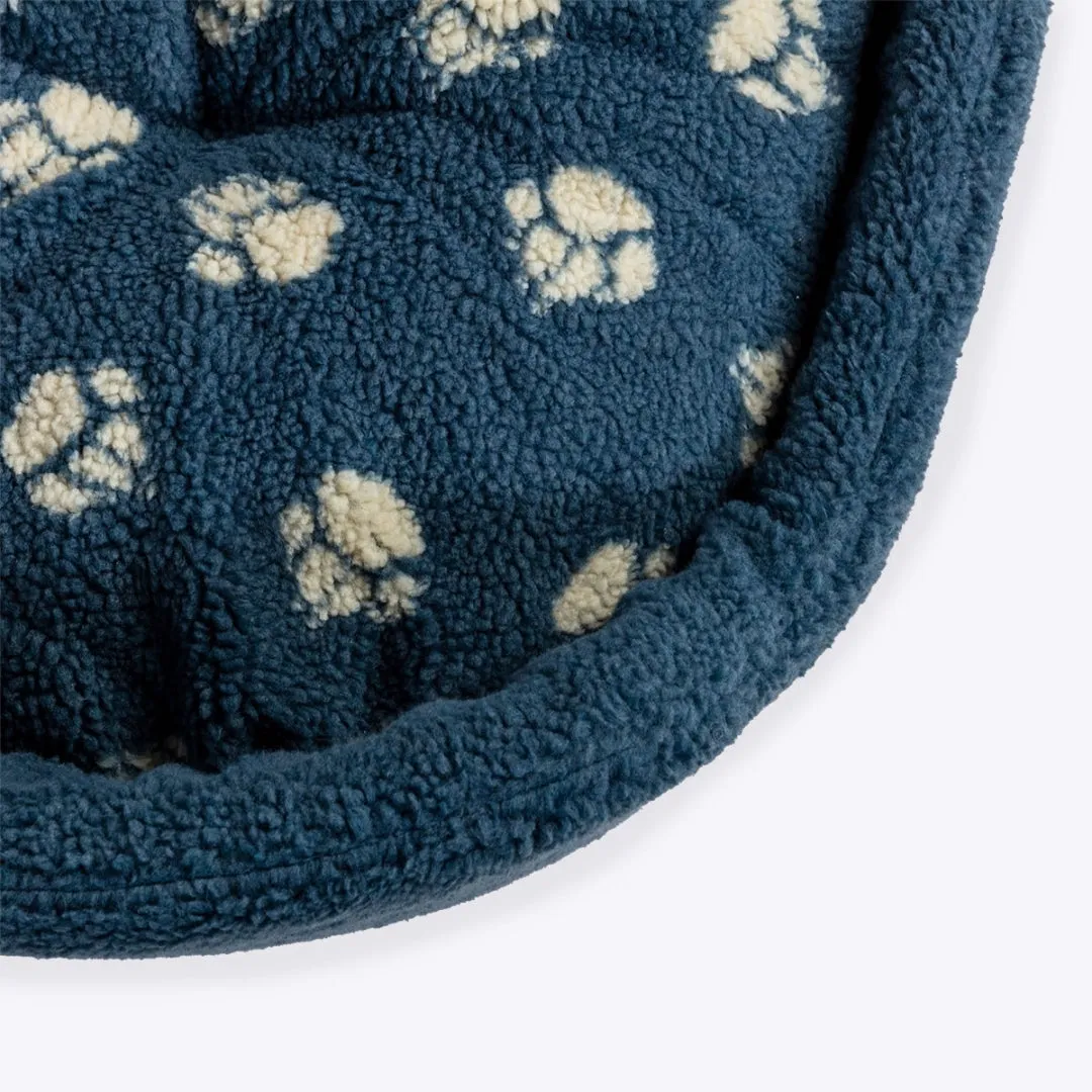 Danish Design Harbour Paws Sherpa Fleece Slumber Dog Bed