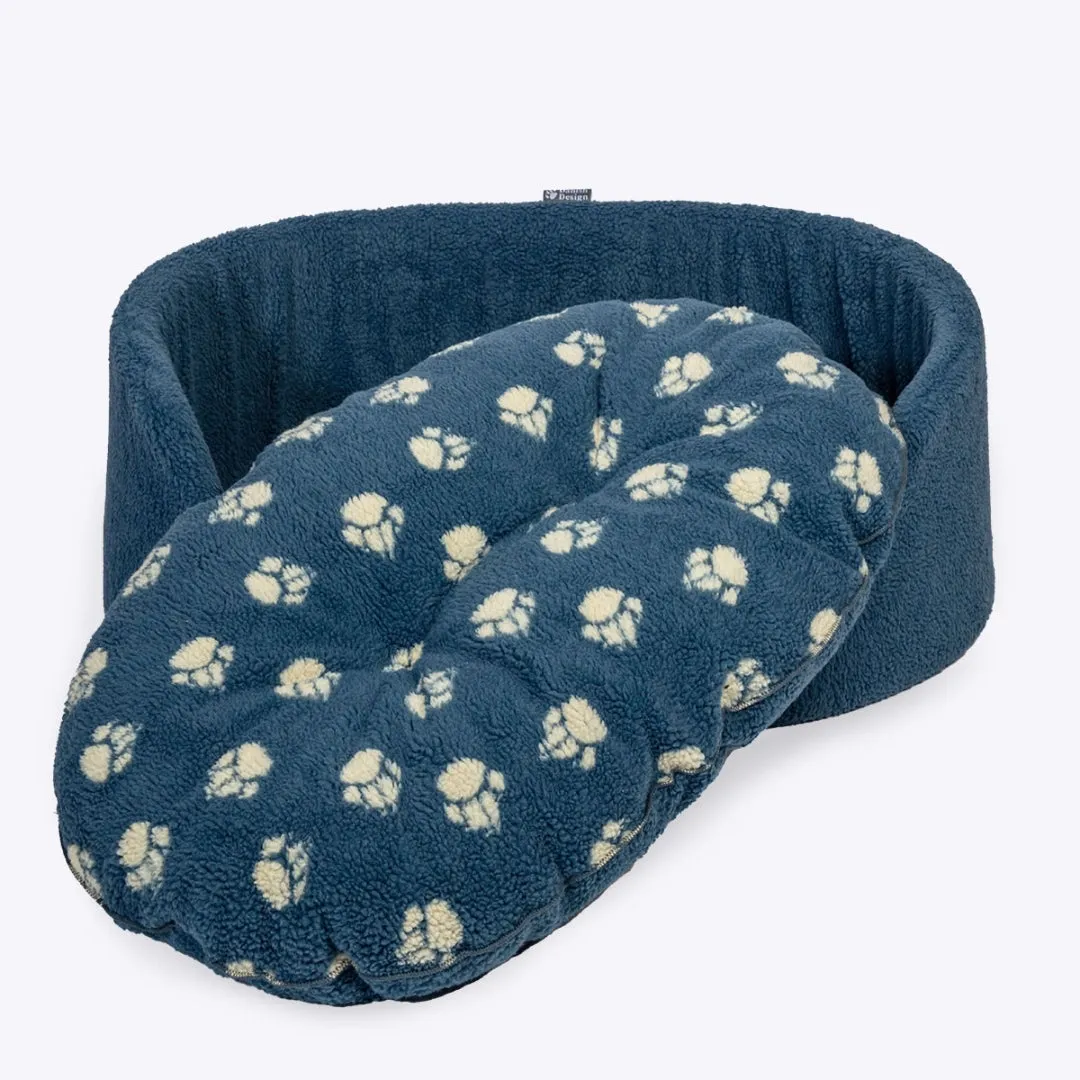 Danish Design Harbour Paws Sherpa Fleece Slumber Dog Bed