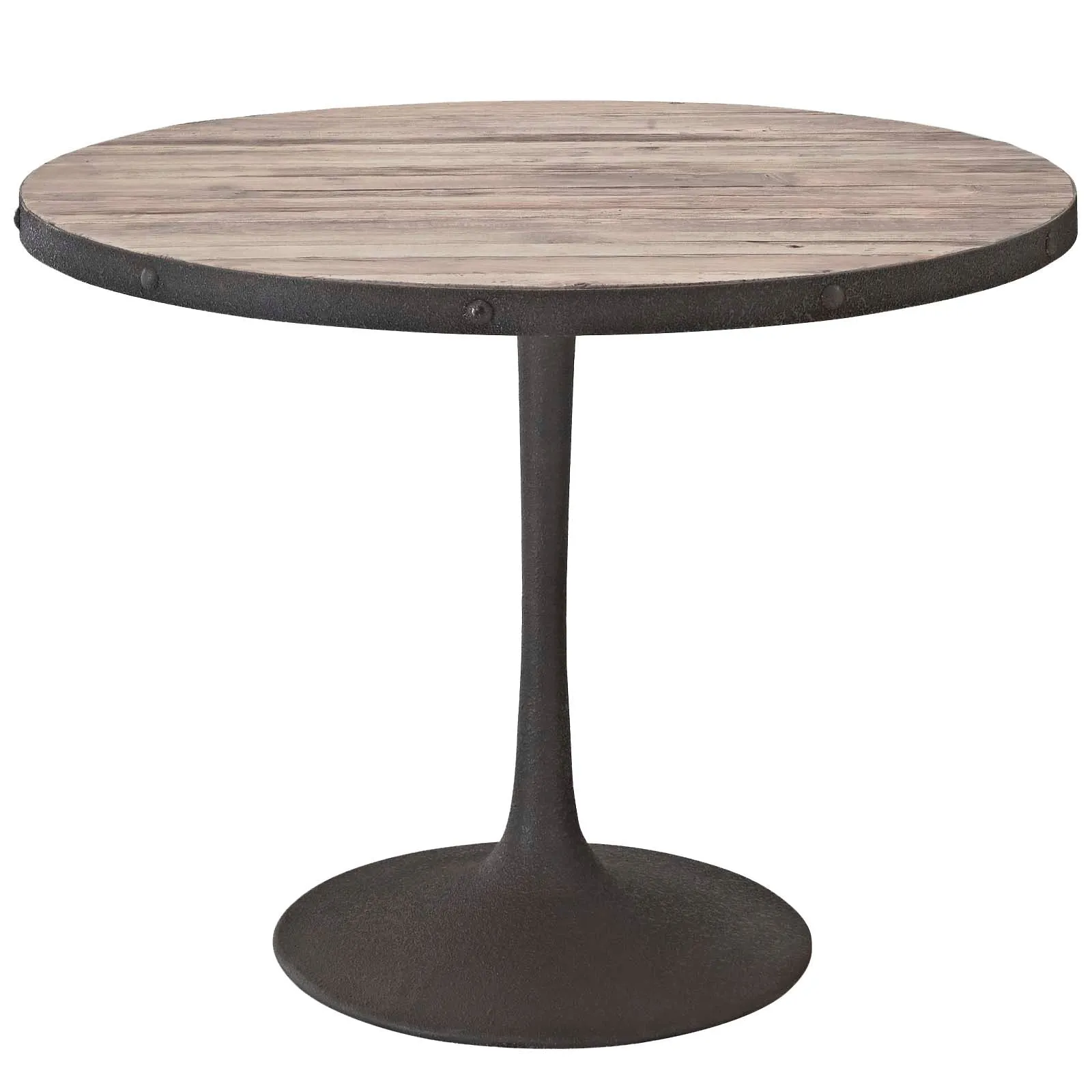 Drive 40" Round Wood Top Dining Table