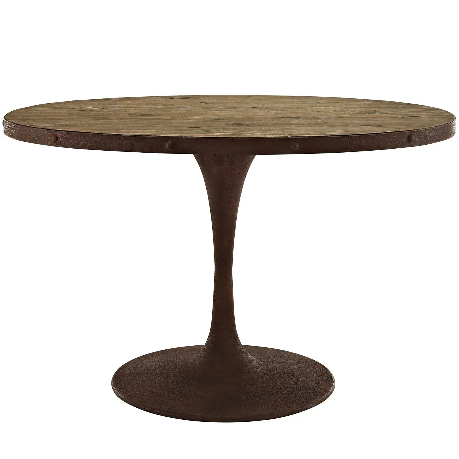 Drive 47" Oval Wood Top Dining Table