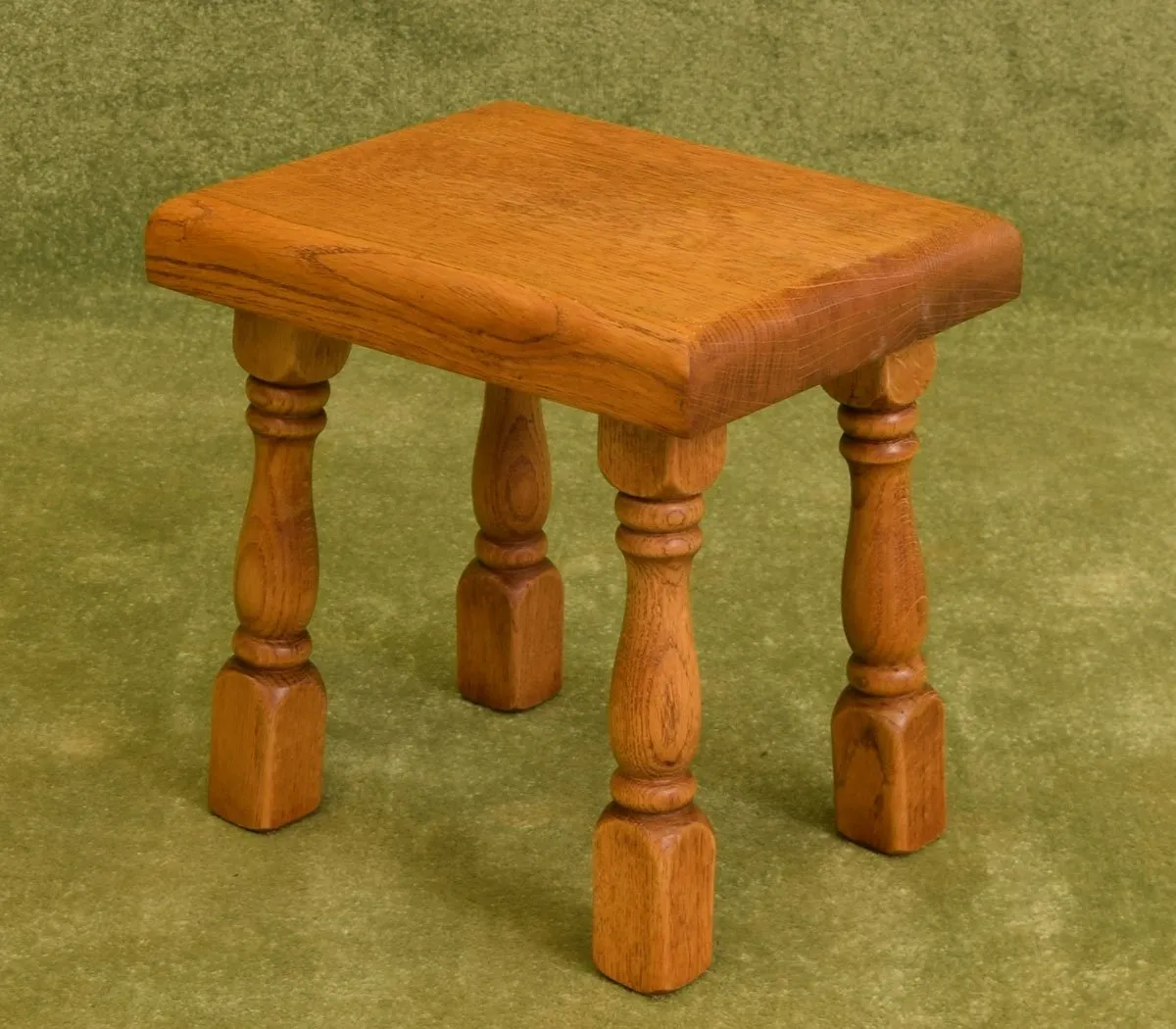 Dutch Oak Nest of 3 Tables