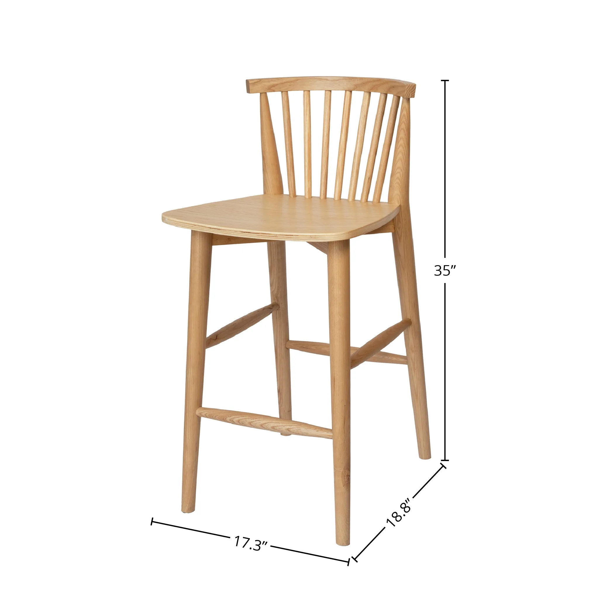 Easton Counter Stool - Natural