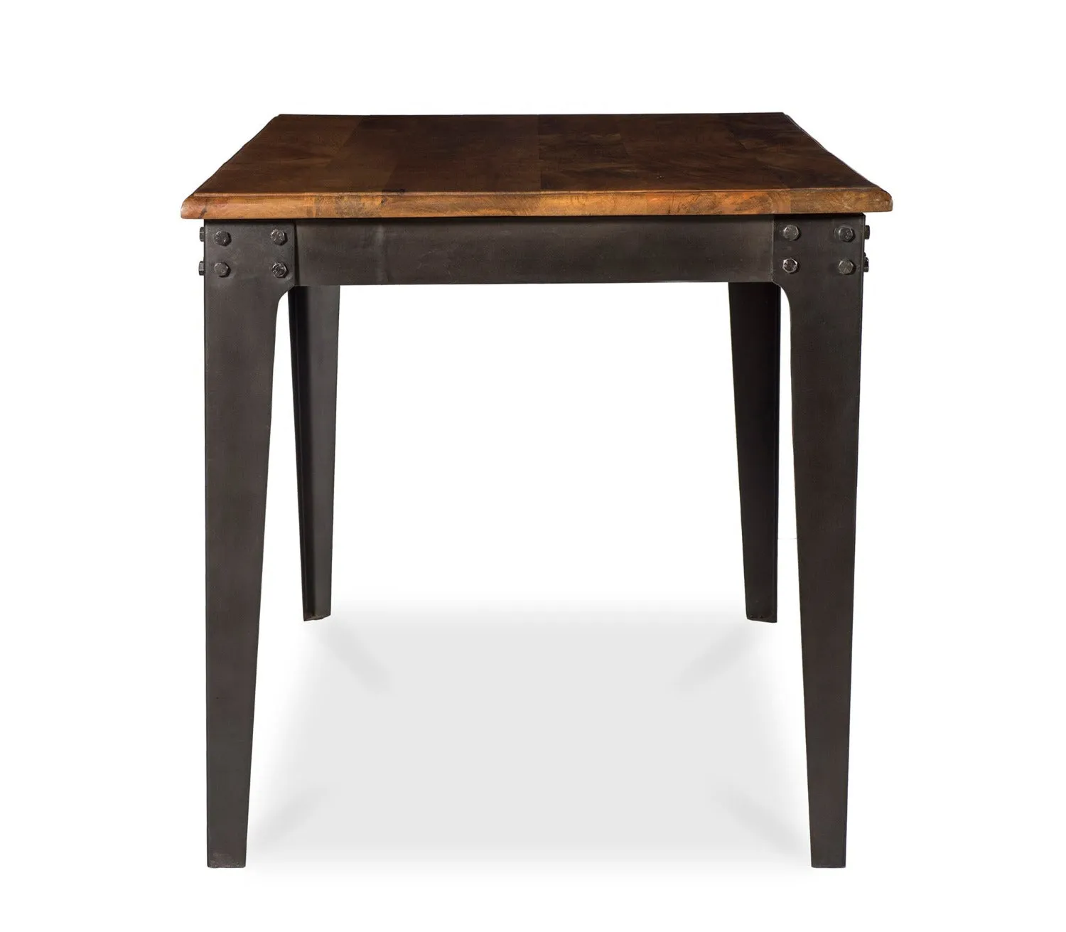 Edward Metal Wooden Dining Table