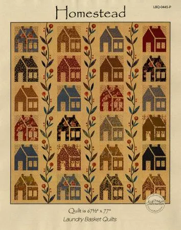 Edyta Sitar HOMESTEAD Silhouettes by Laundry Basket Quilts, LBQ-0448-S