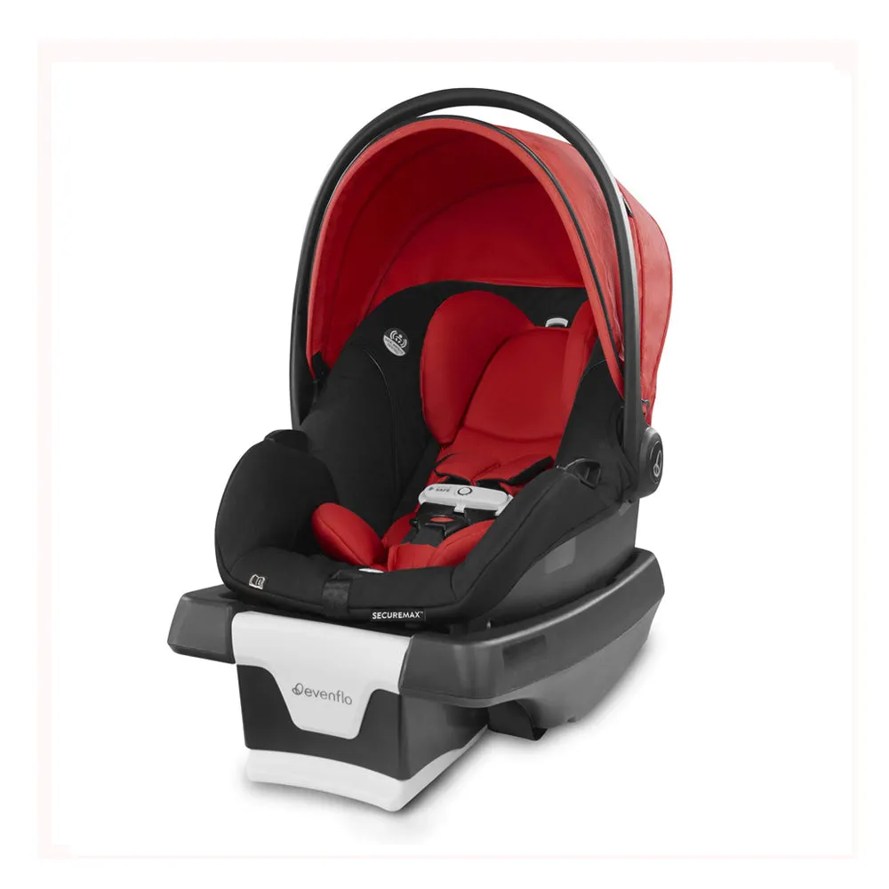 Evenflo Gold SensorSafe Shyft™ Smart Modular Travel System with SecureMax Smart Infant Car Seat - Garnet