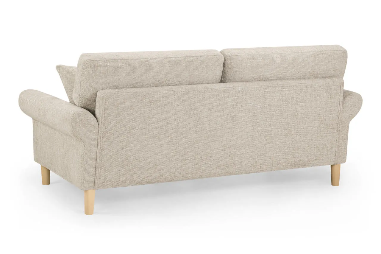 Florence Sofa - Beige 3 Seater - 190 CM