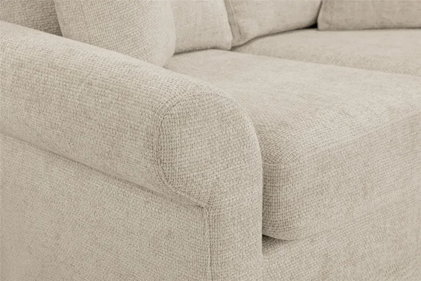 Florence Sofa Beige Armchair - 120CM