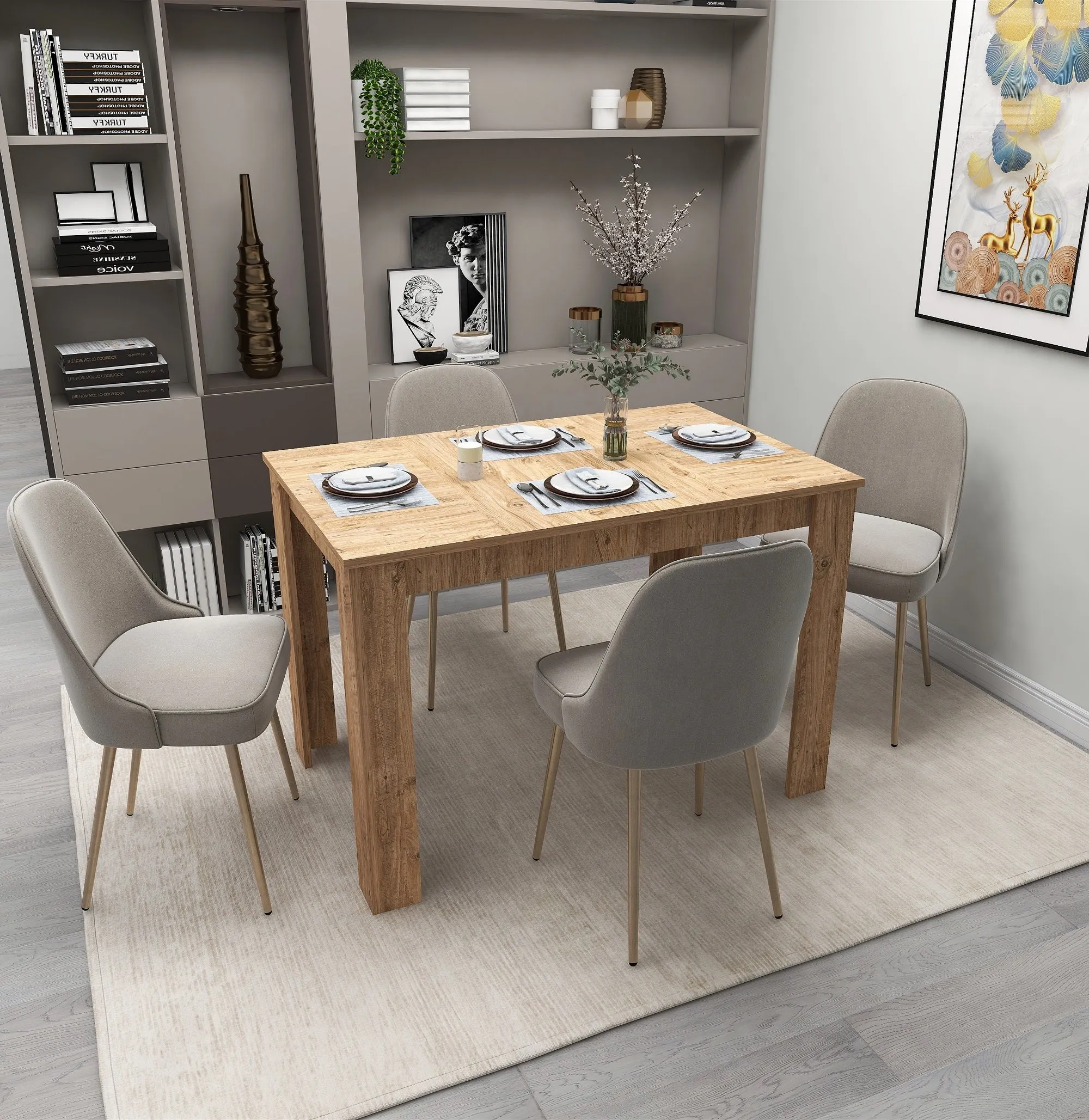 Four - Person Dining Table Dennis 110