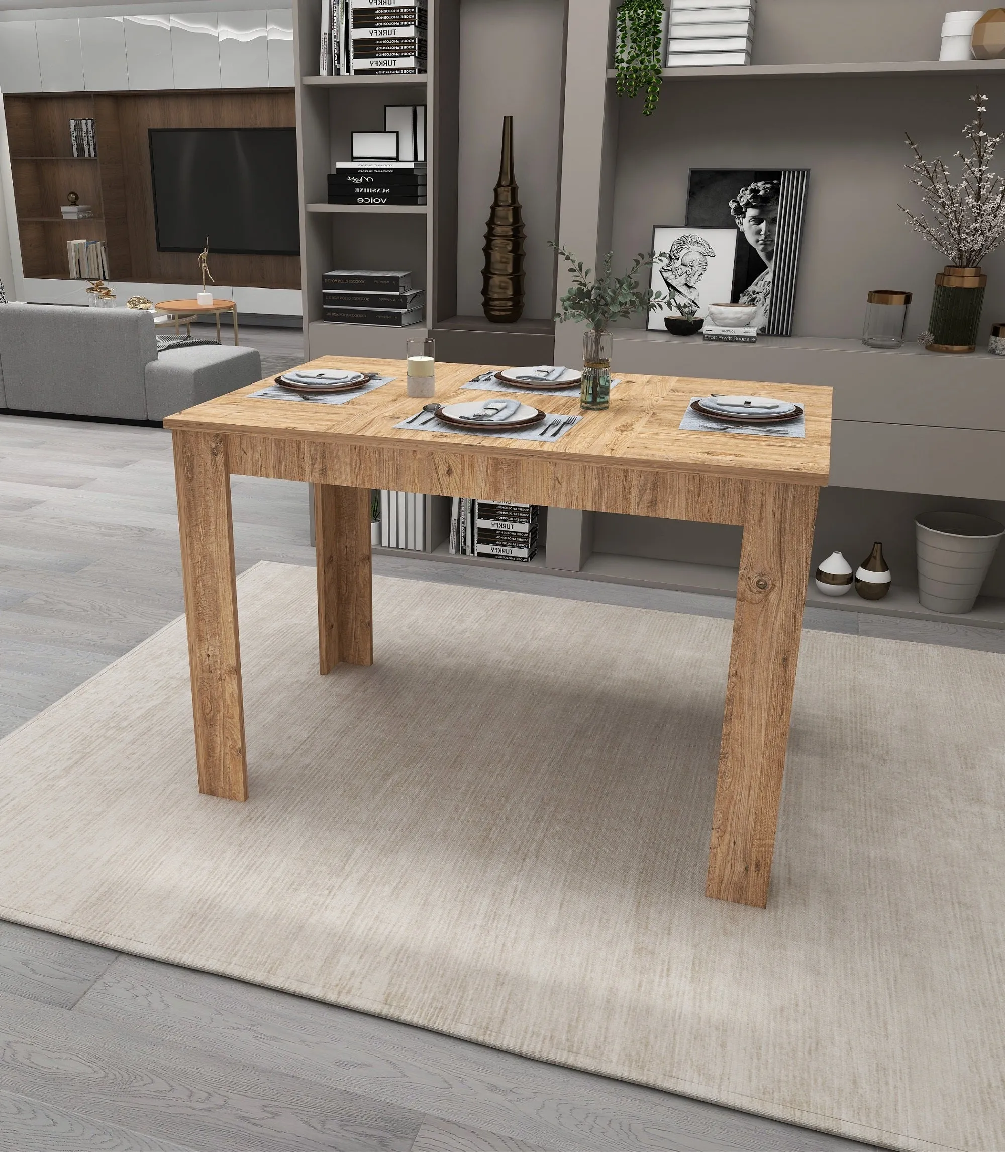 Four - Person Dining Table Dennis 110