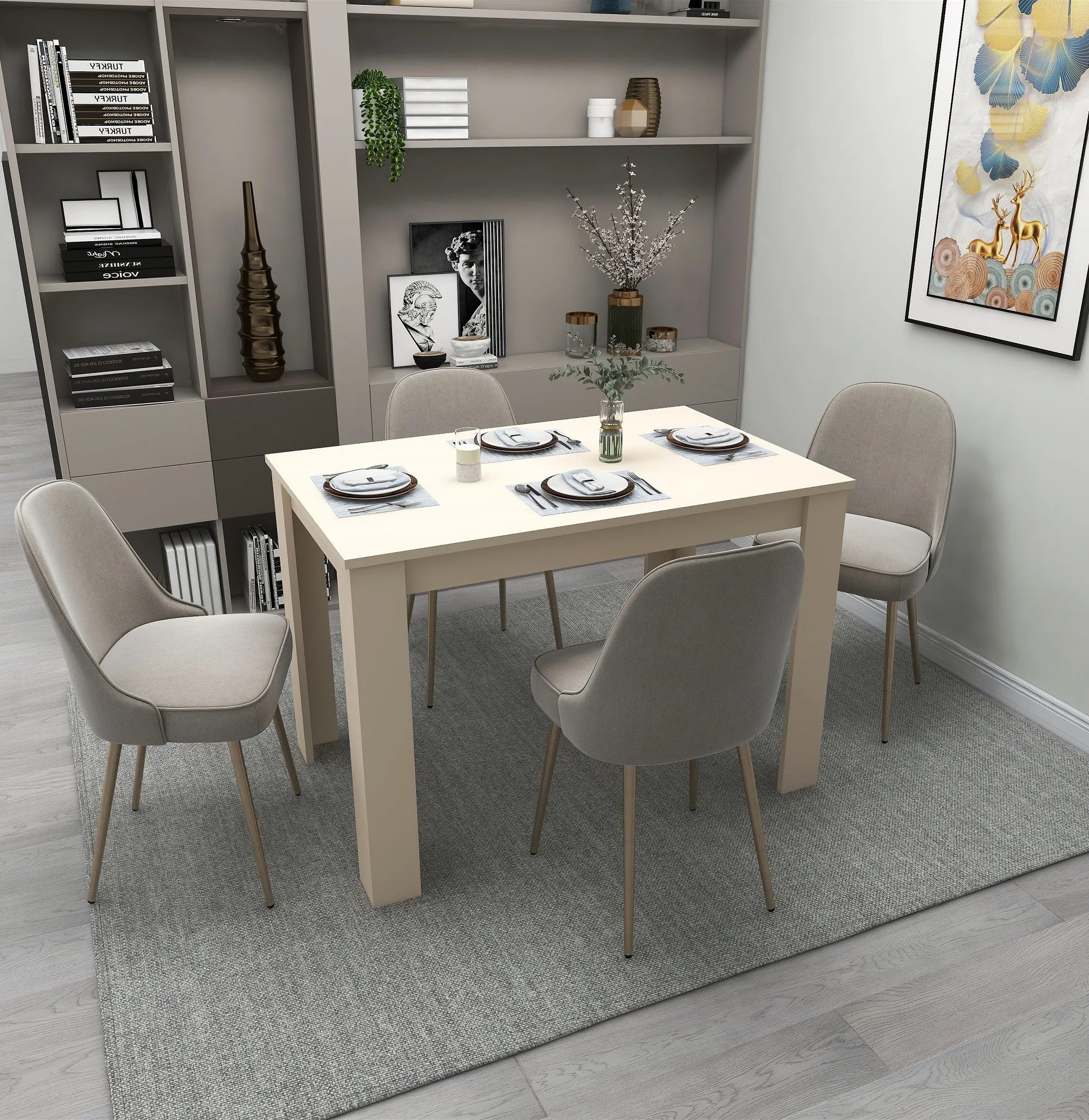 Four - Person Dining Table Dennis 110