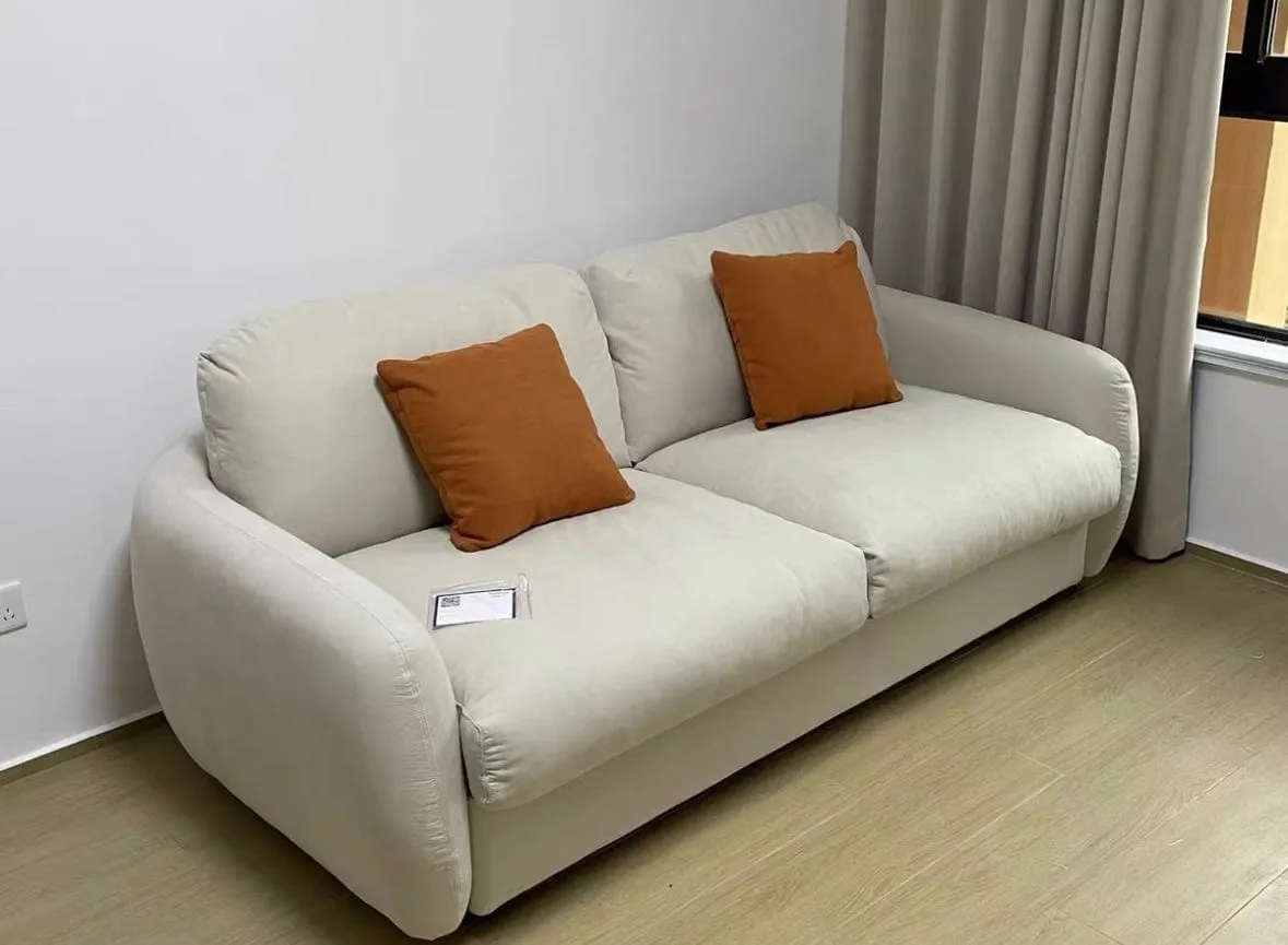 Gabriela Velvet Foldable Sofa Bed