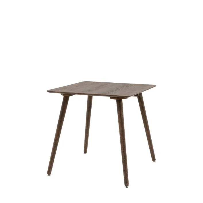 Hatfield Square Dining Table - Smoked