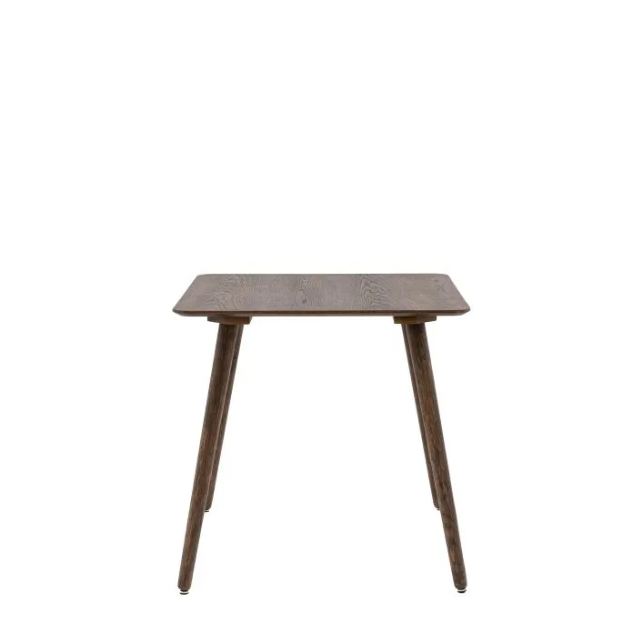 Hatfield Square Dining Table - Smoked