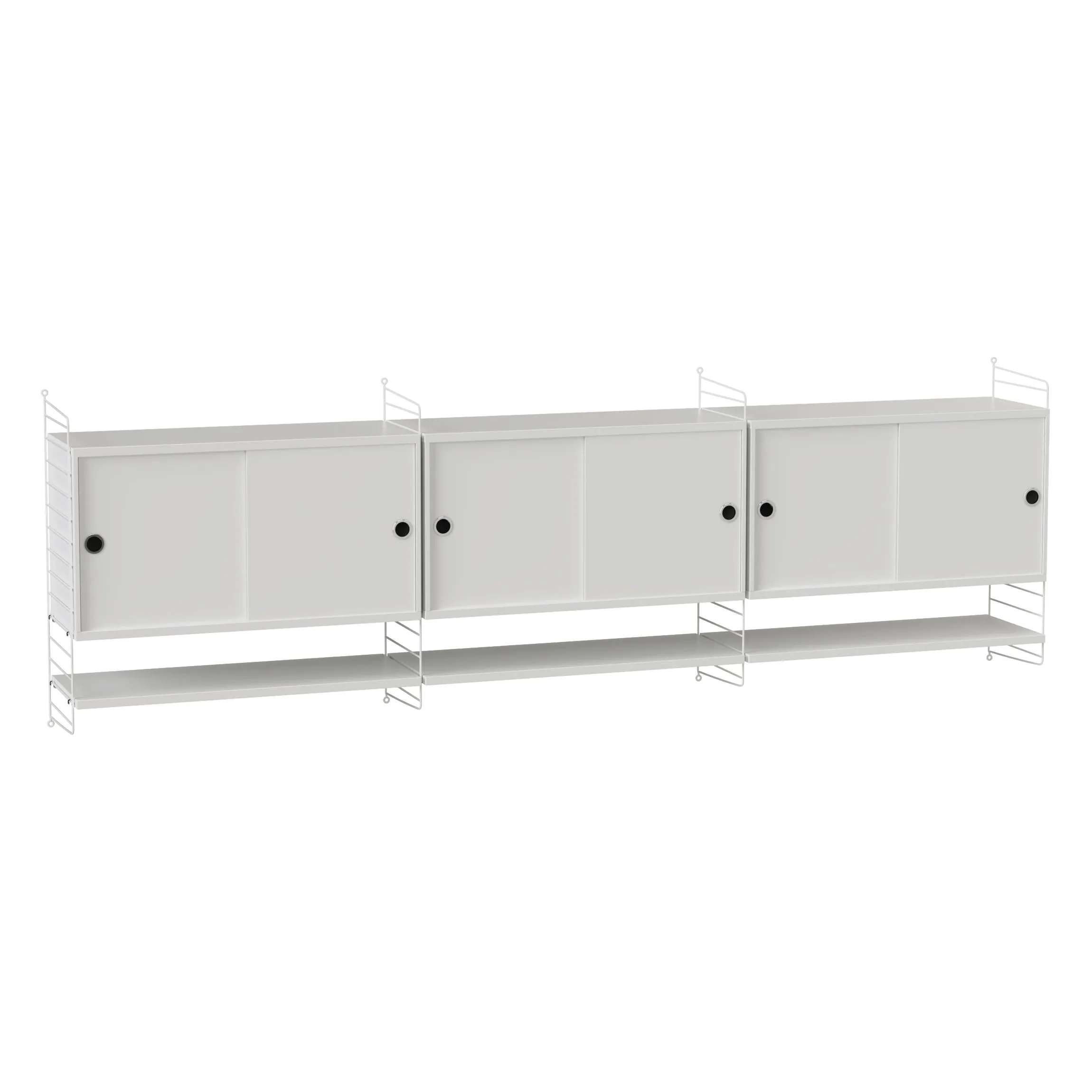 Horizontal Wall Cabinet Shelving Unit