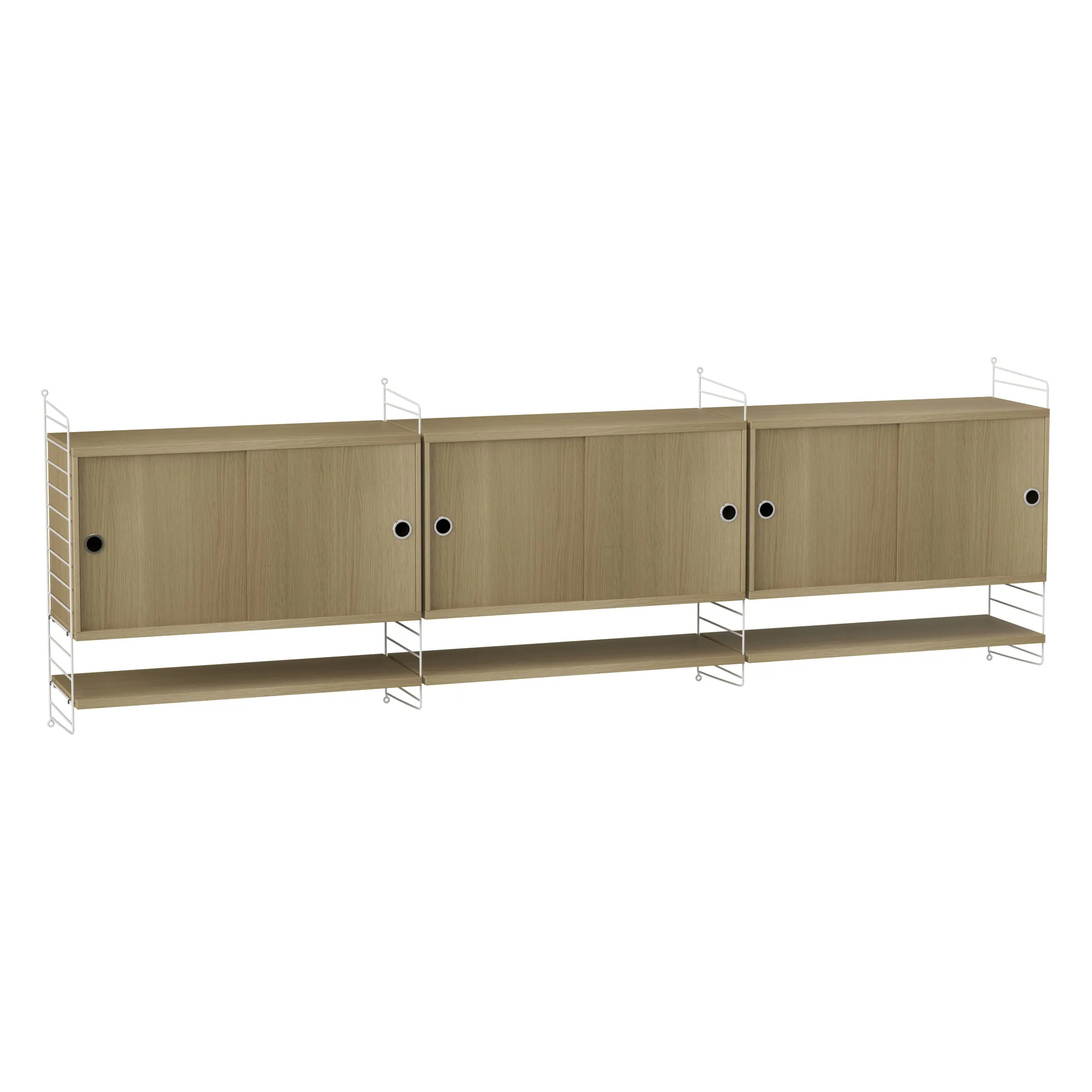 Horizontal Wall Cabinet Shelving Unit