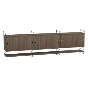 Horizontal Wall Cabinet Shelving Unit