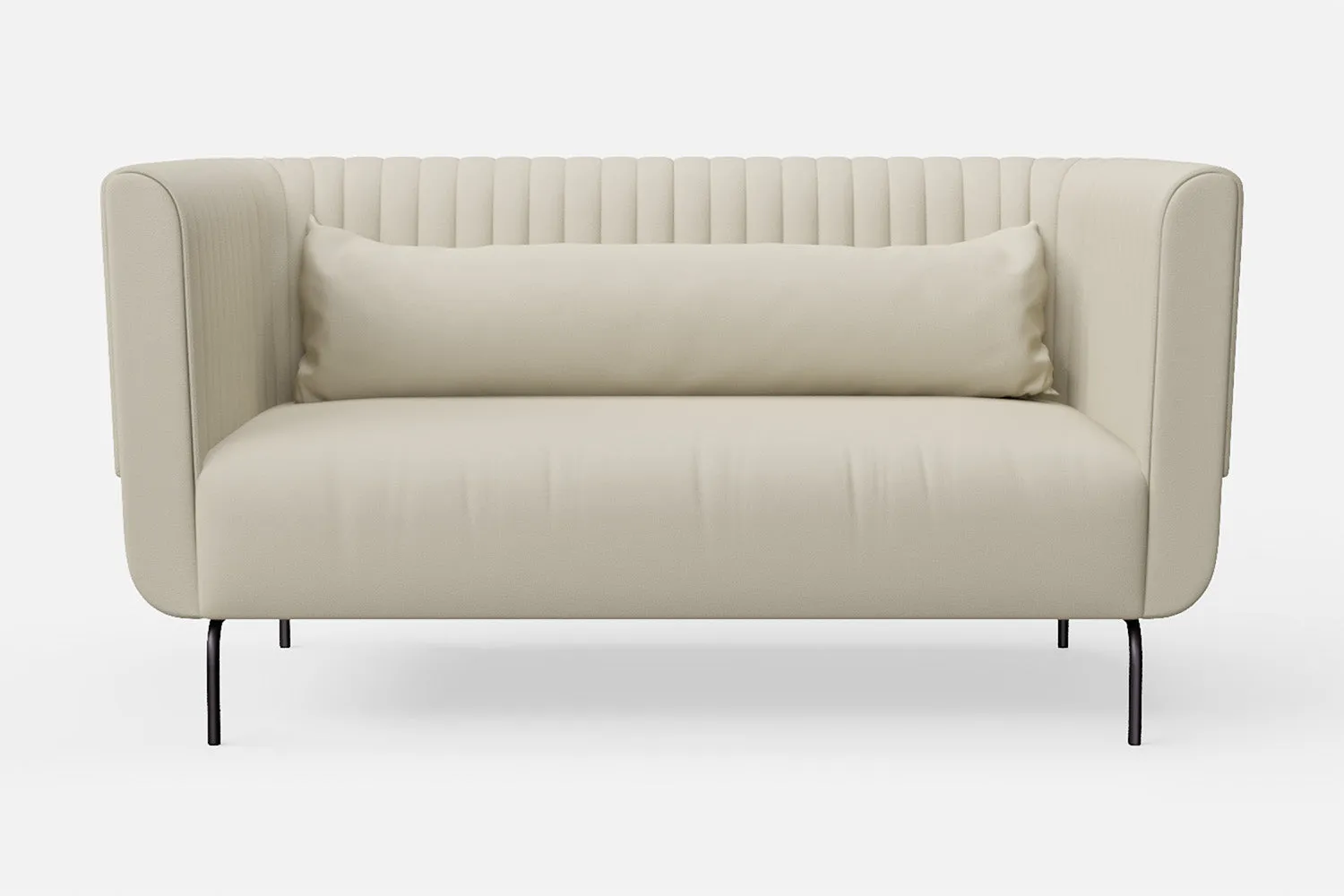 Jackson 2 Seater Sofa Cream Leather