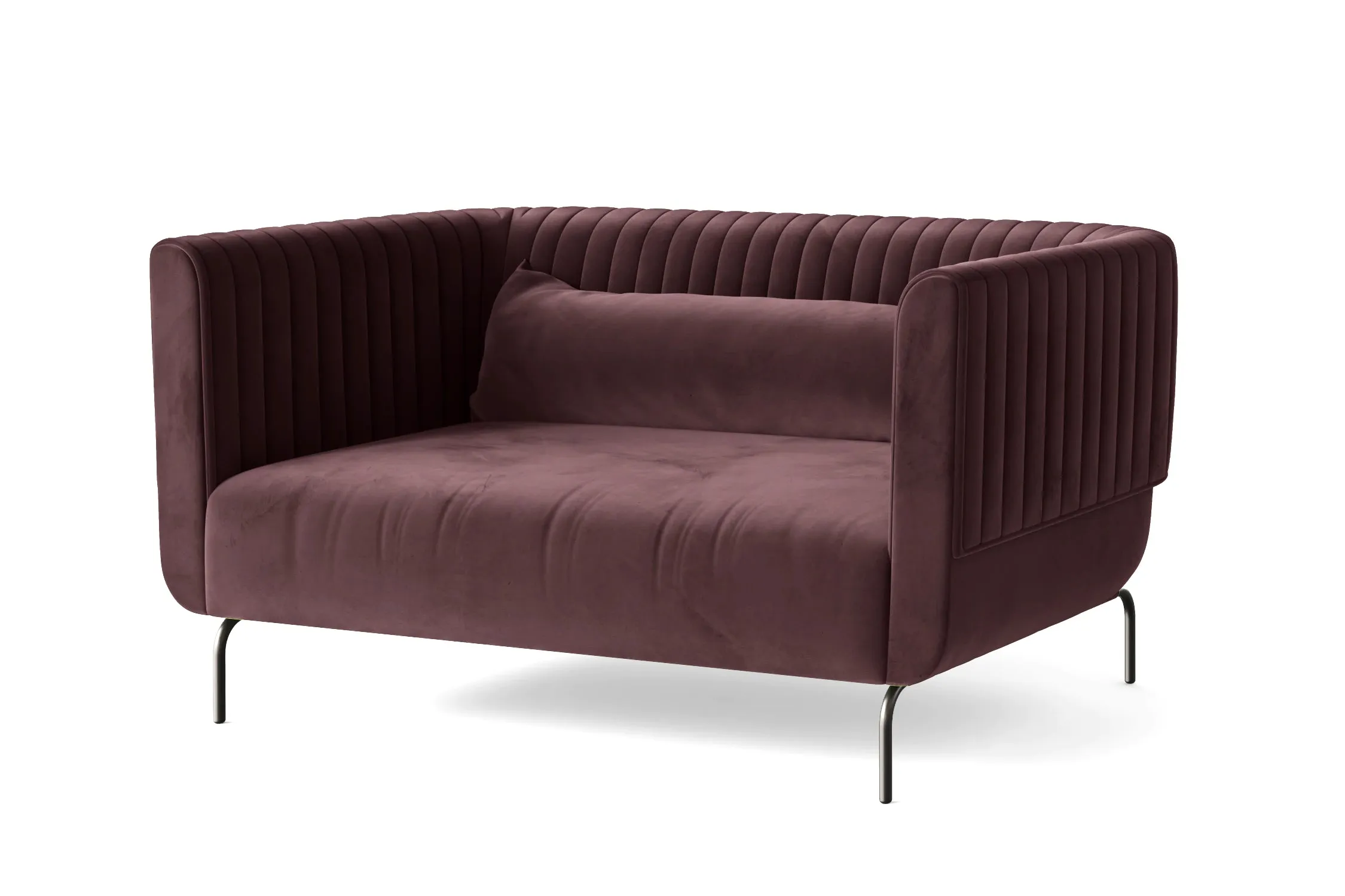 Jackson 2 Seater Sofa Grape Velvet