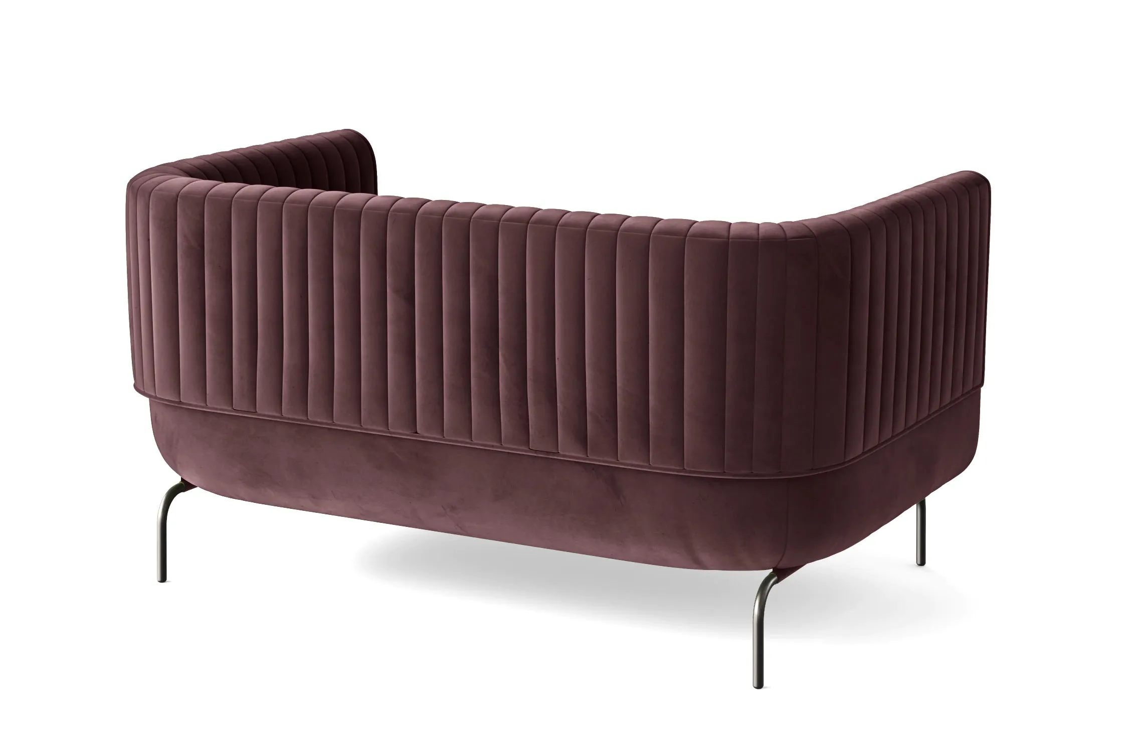 Jackson 2 Seater Sofa Grape Velvet