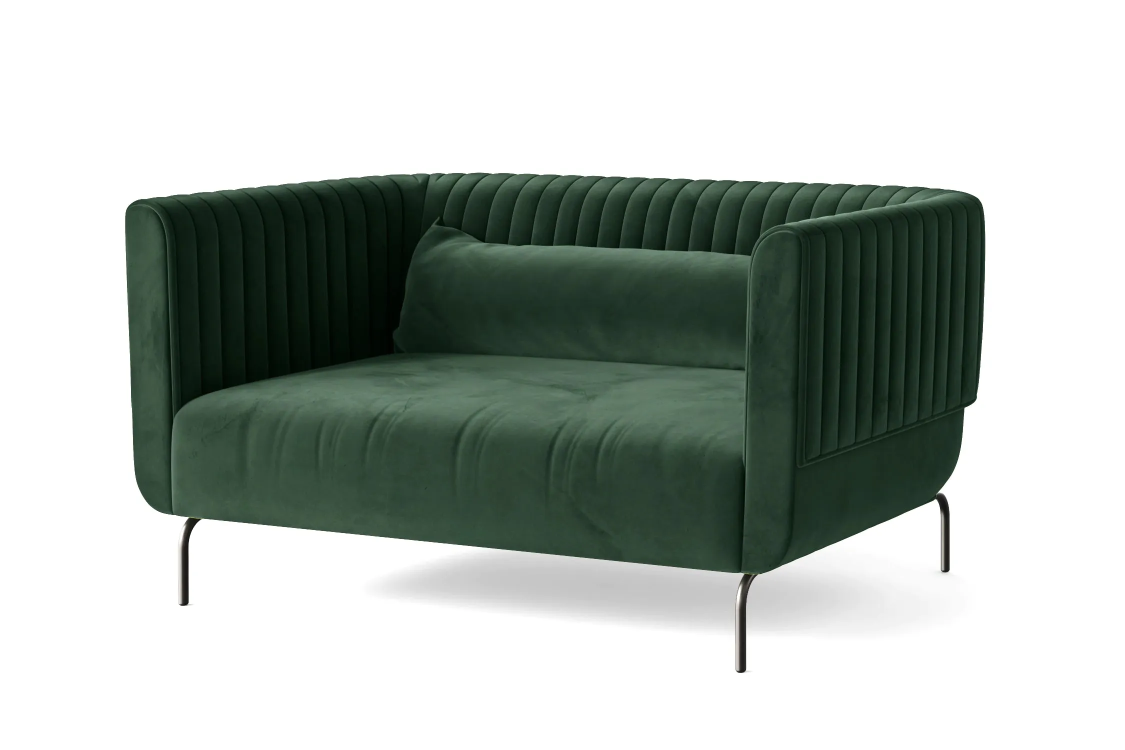 Jackson 2 Seater Sofa Green Velvet