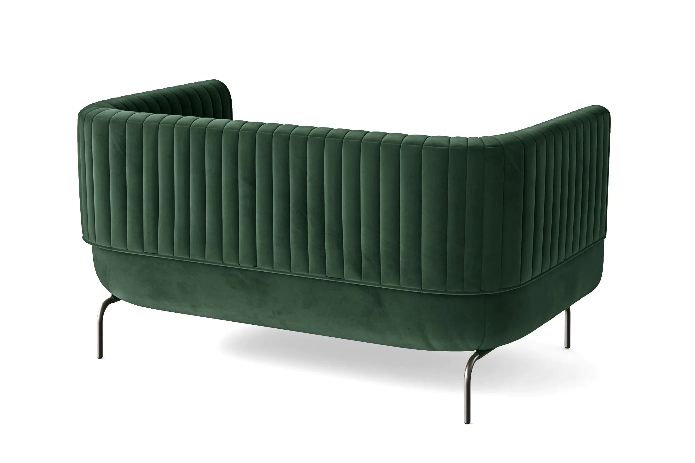 Jackson 2 Seater Sofa Green Velvet