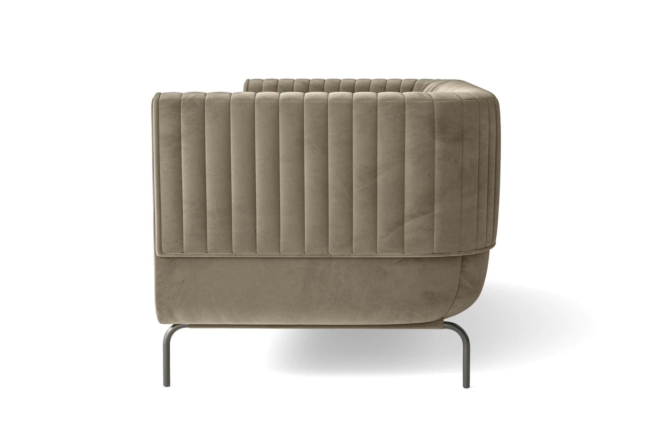 Jackson 2 Seater Sofa Sand Velvet